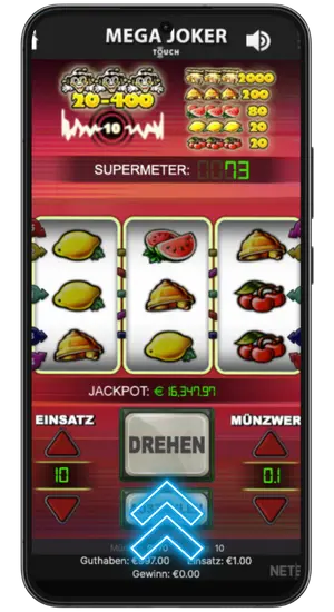 Mega Joker Spielgeld