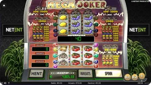 Mega Joker Spilleautomater